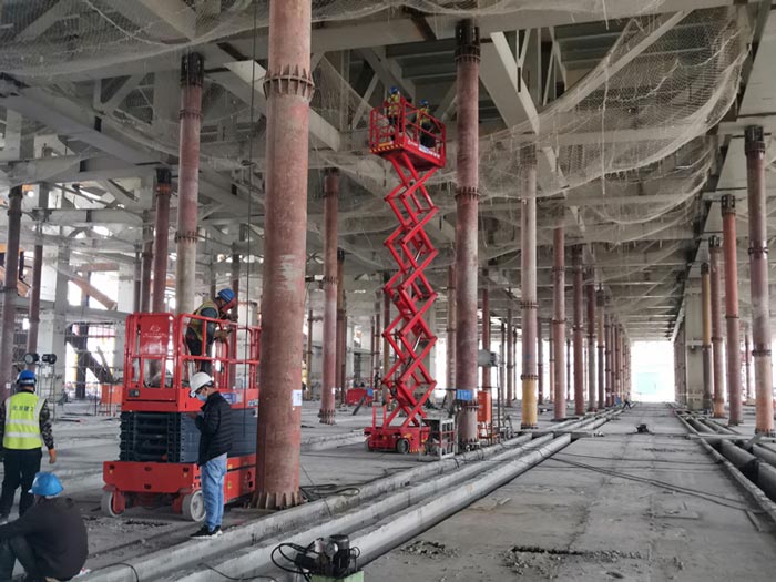 华体在线登录入口-华体（中国）
高空作业车为北京冬奥会项目建设加速